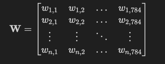 Weight Vector